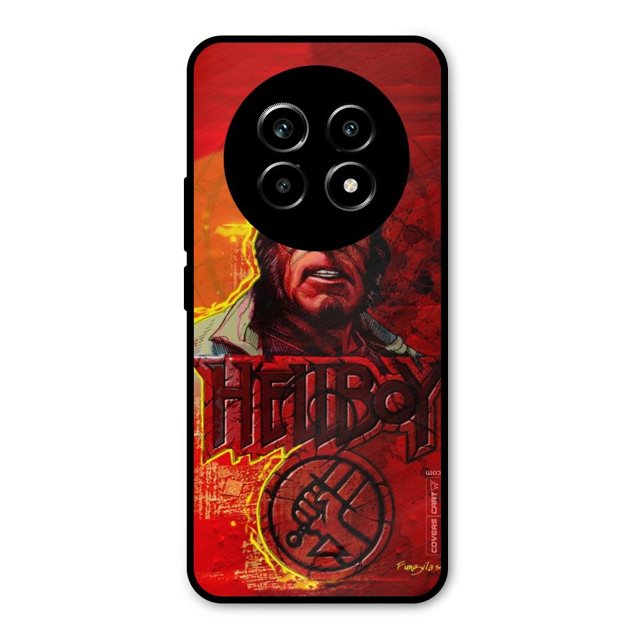Hellboy Artwork Metal Back Case for Realme 13 Pro