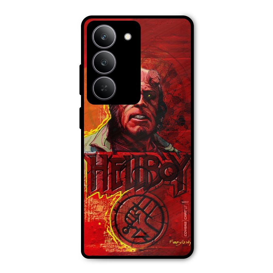 Hellboy Artwork Metal Back Case for Realme 14x