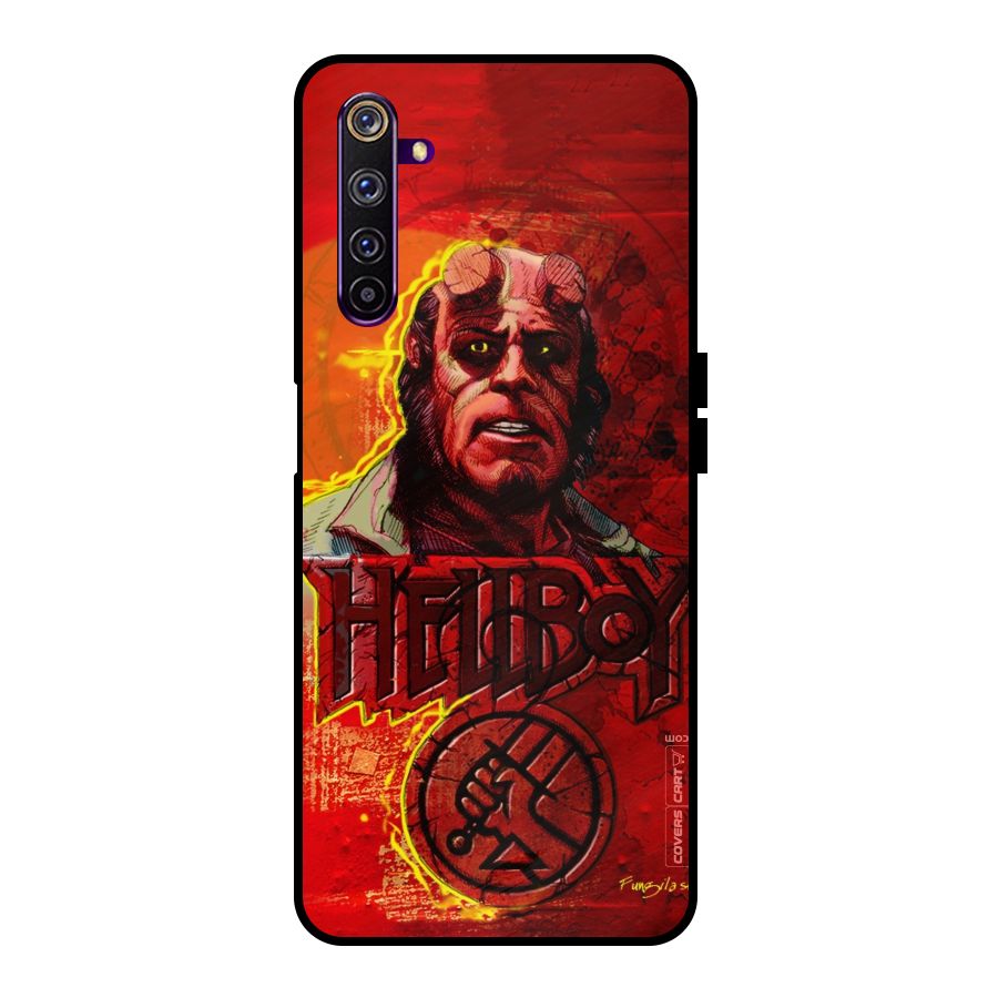 Hellboy Artwork Metal Back Case for Realme 6 Pro