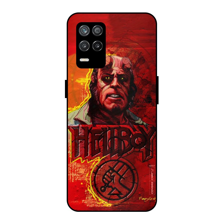 Hellboy Artwork Metal Back Case for Realme 9 5G