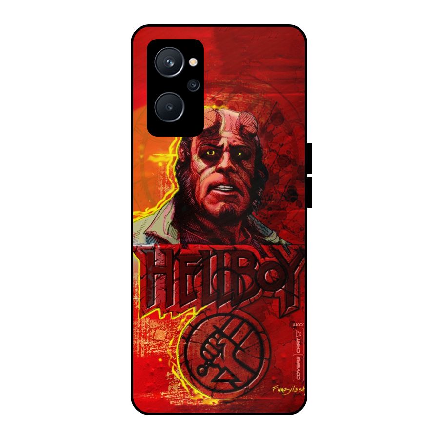 Hellboy Artwork Metal Back Case for Realme 9i 5G