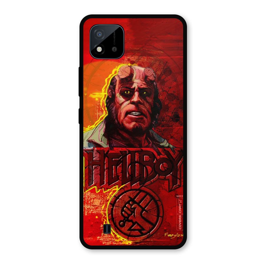 Hellboy Artwork Metal Back Case for Realme C11 2021