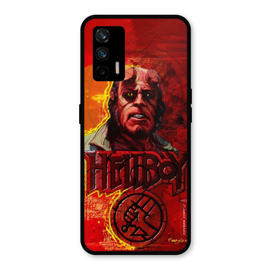 Hellboy Artwork Metal Back Case for Realme GT 5G