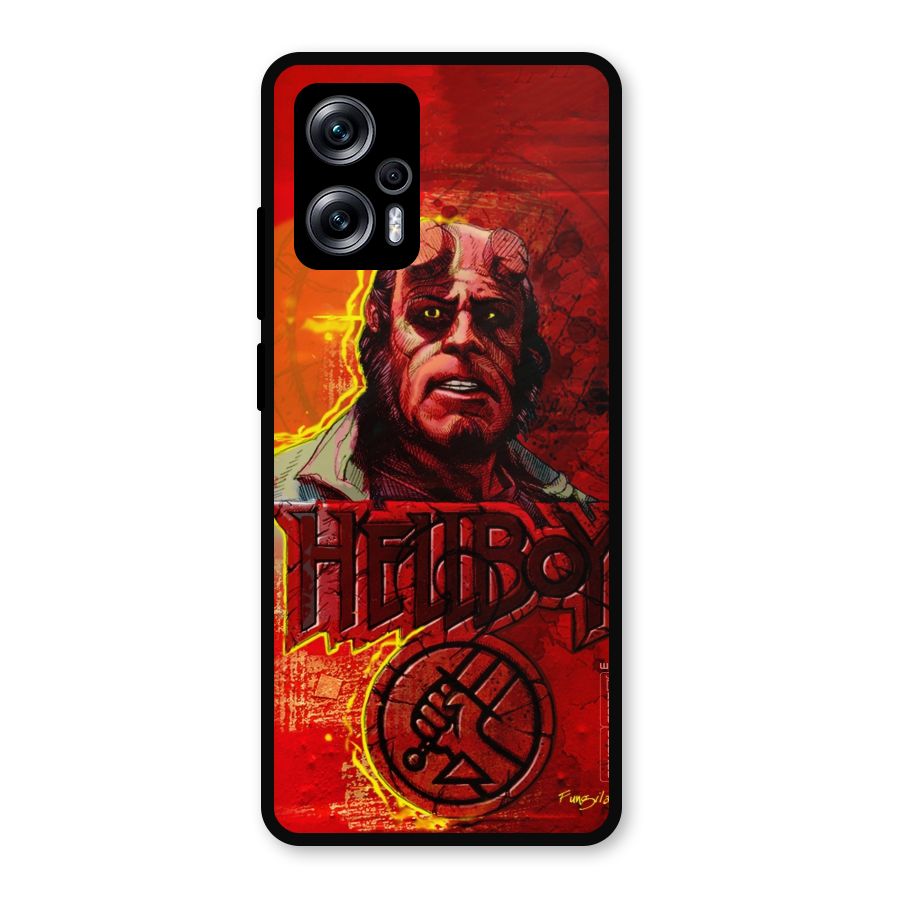 Hellboy Artwork Metal Back Case for Redmi K50i
