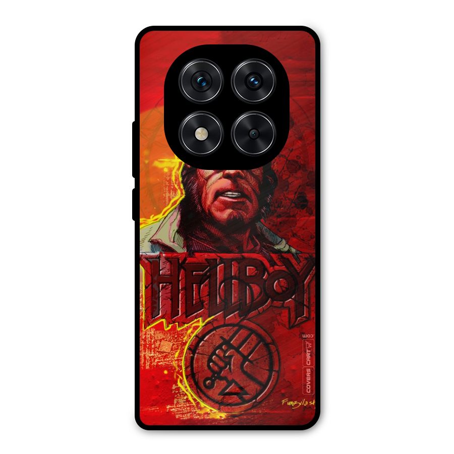 Hellboy Artwork Metal Back Case for Redmi Note 14 Pro 5G