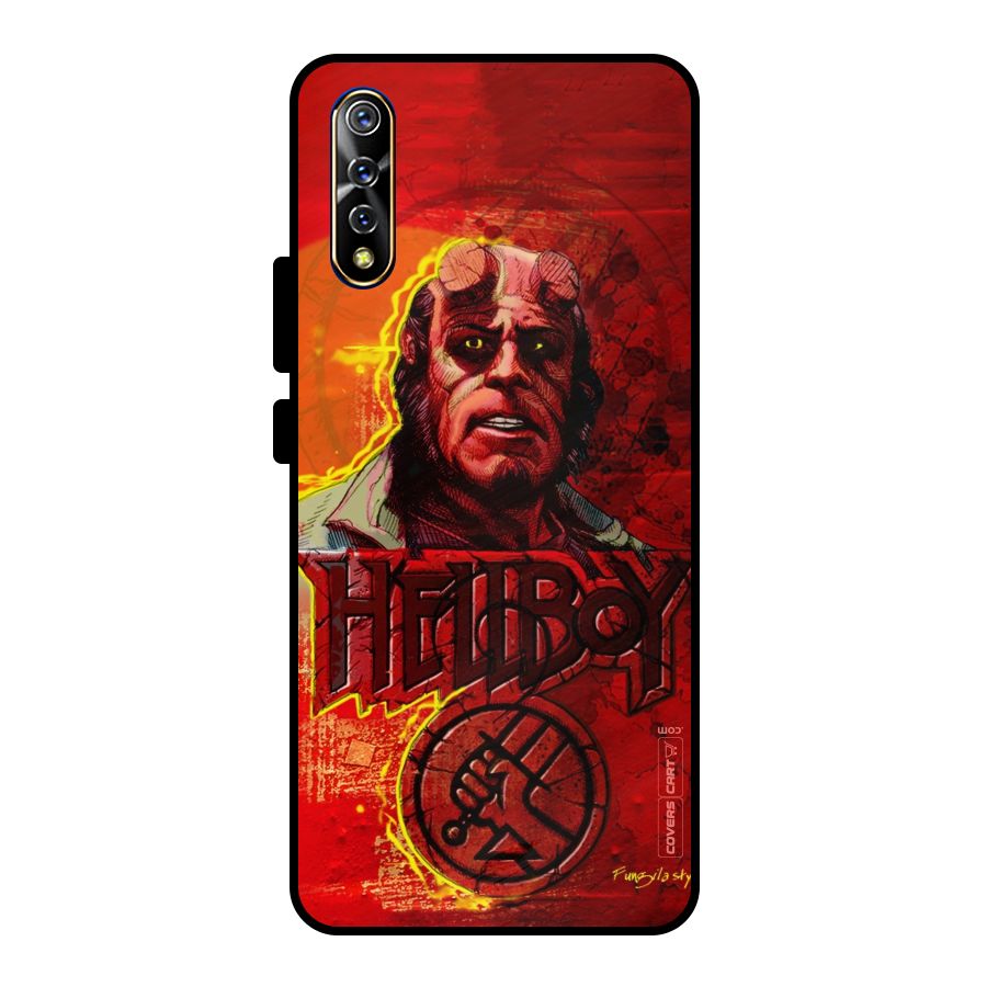 Hellboy Artwork Metal Back Case for Vivo S1