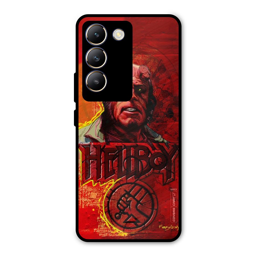 Hellboy Artwork Metal Back Case for Vivo T3 5G