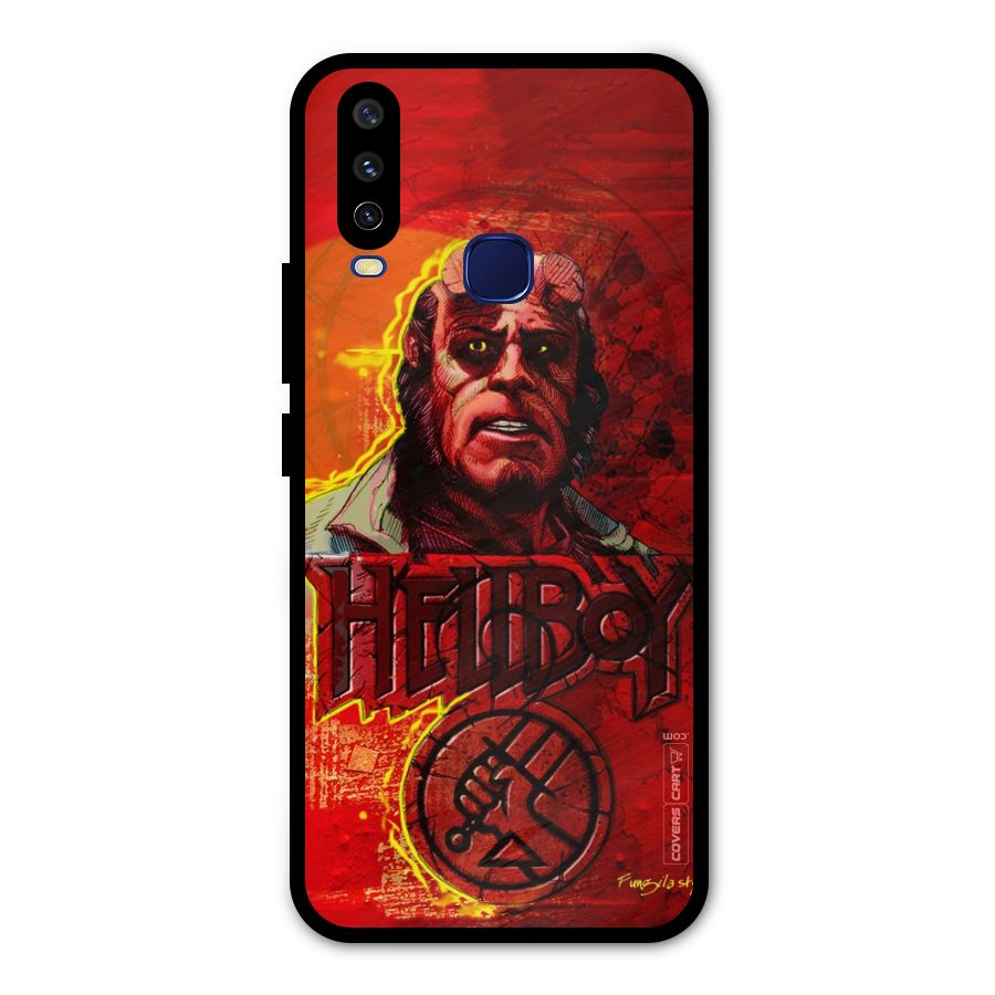 Hellboy Artwork Metal Back Case for Vivo V17