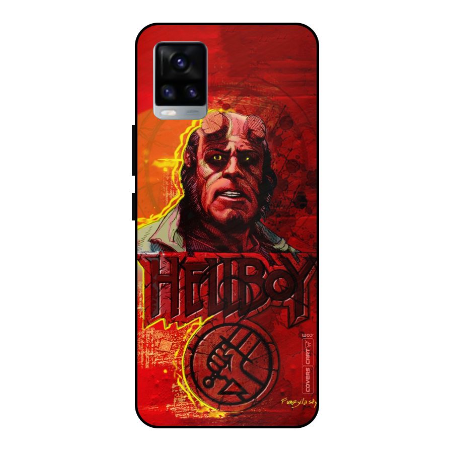 Hellboy Artwork Metal Back Case for Vivo V20