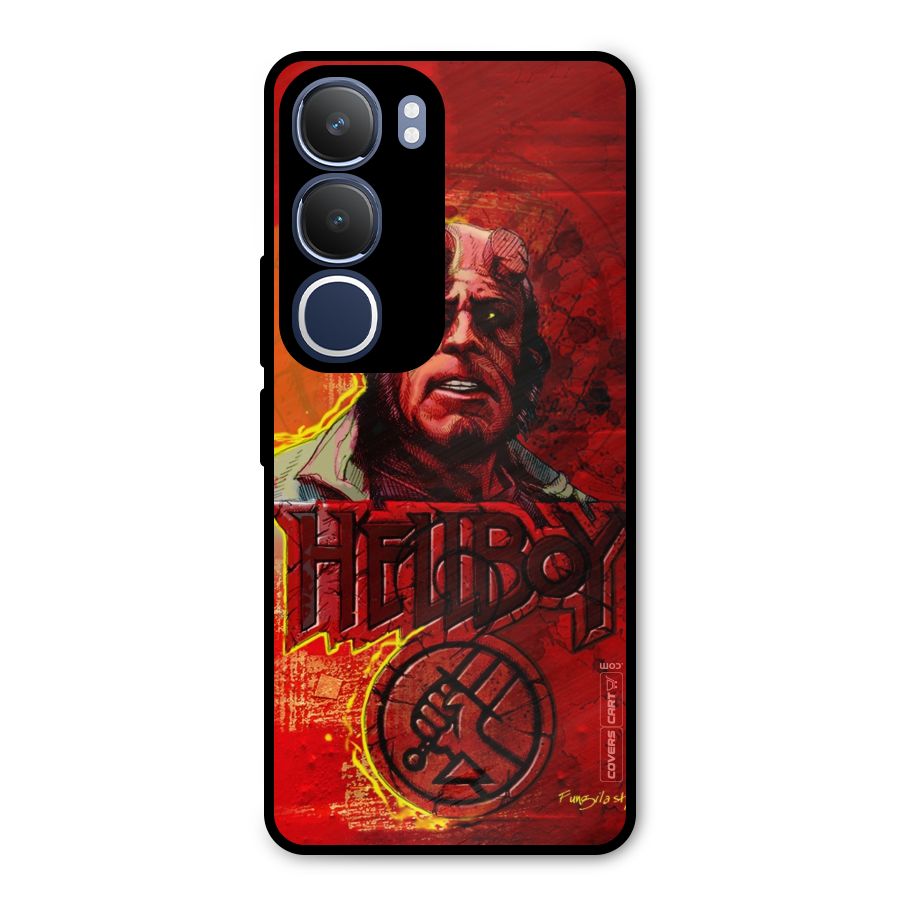Hellboy Artwork Metal Back Case for Vivo Y29