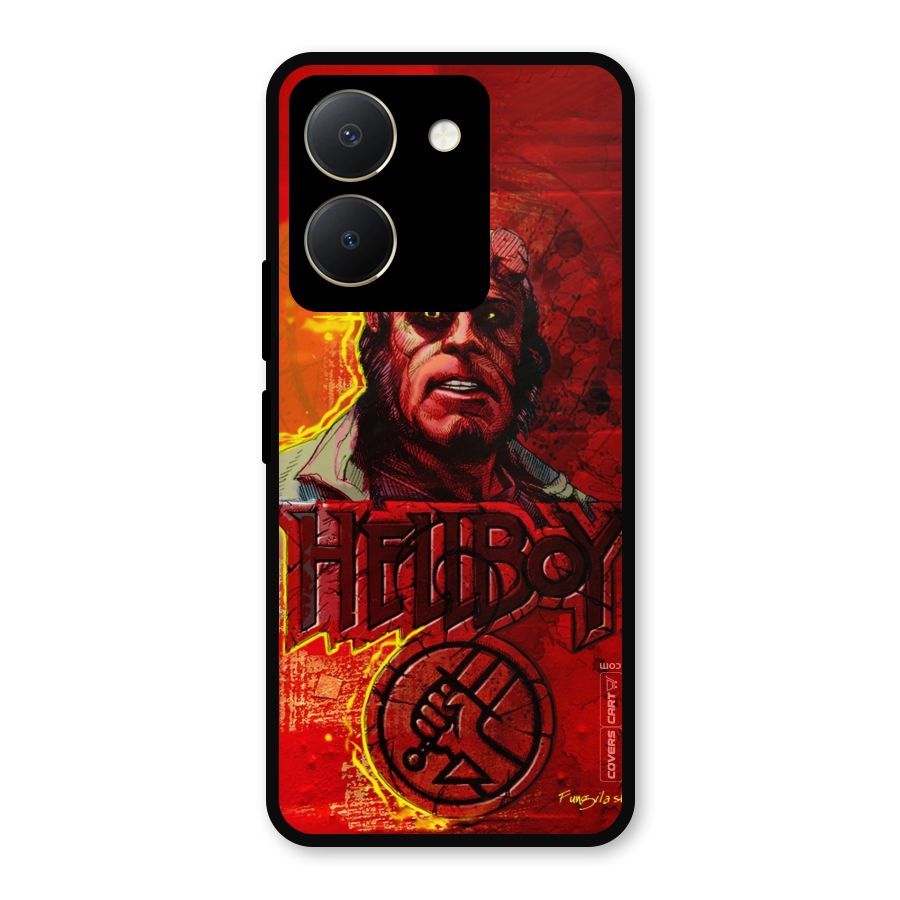 Hellboy Artwork Metal Back Case for Vivo Y36