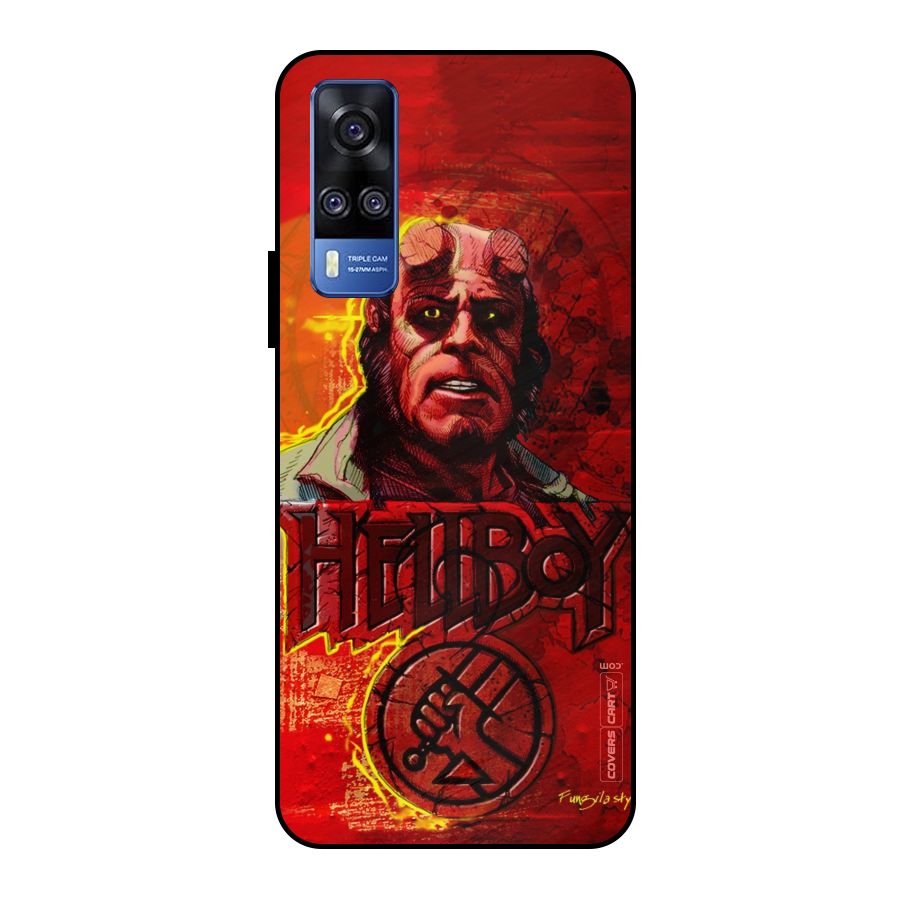 Hellboy Artwork Metal Back Case for Vivo Y51