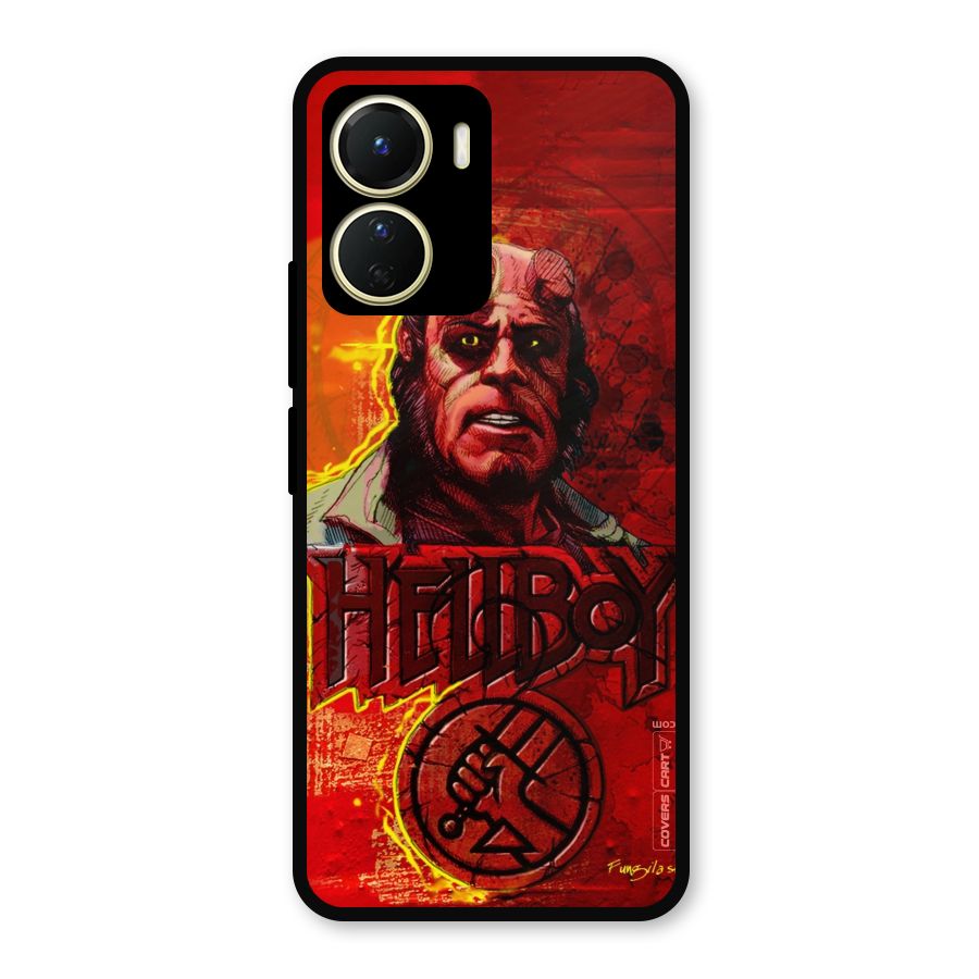 Hellboy Artwork Metal Back Case for Vivo Y56