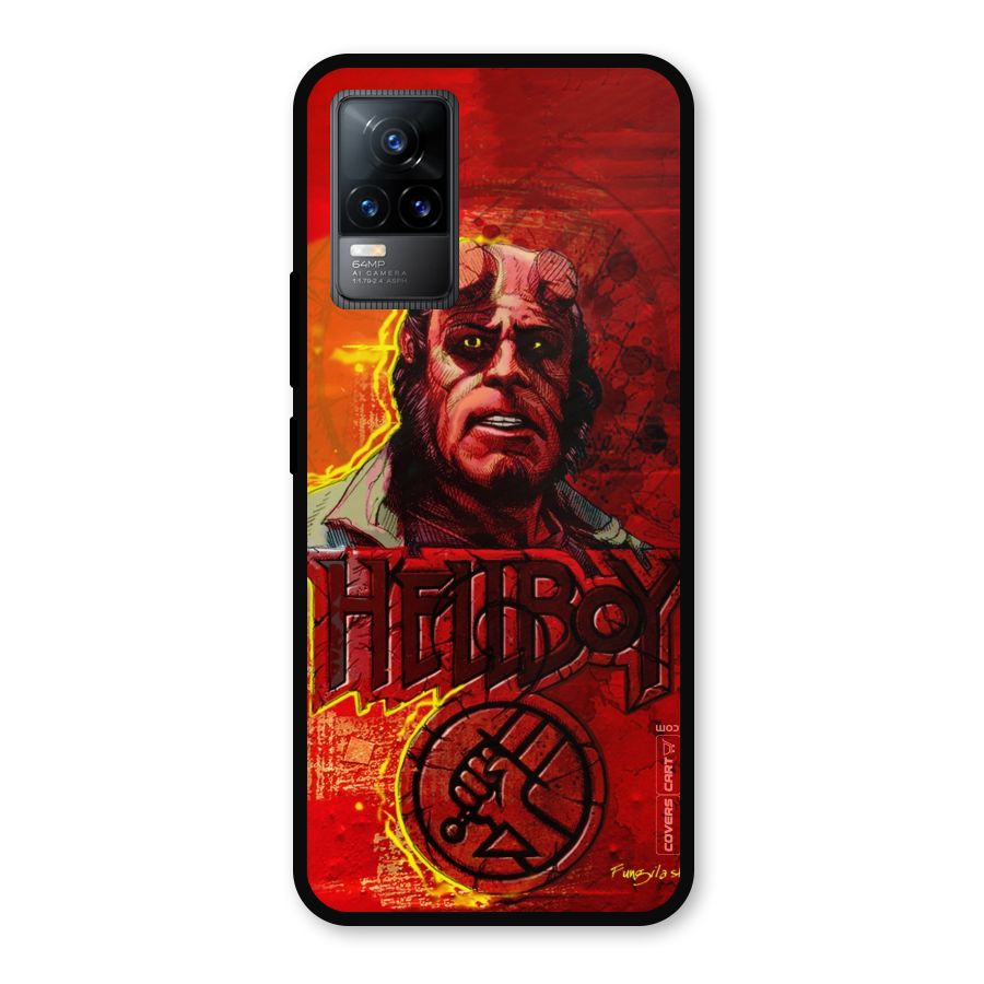 Hellboy Artwork Metal Back Case for Vivo Y73