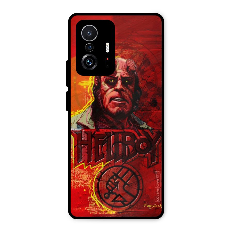 Hellboy Artwork Metal Back Case for Xiaomi 11T Pro