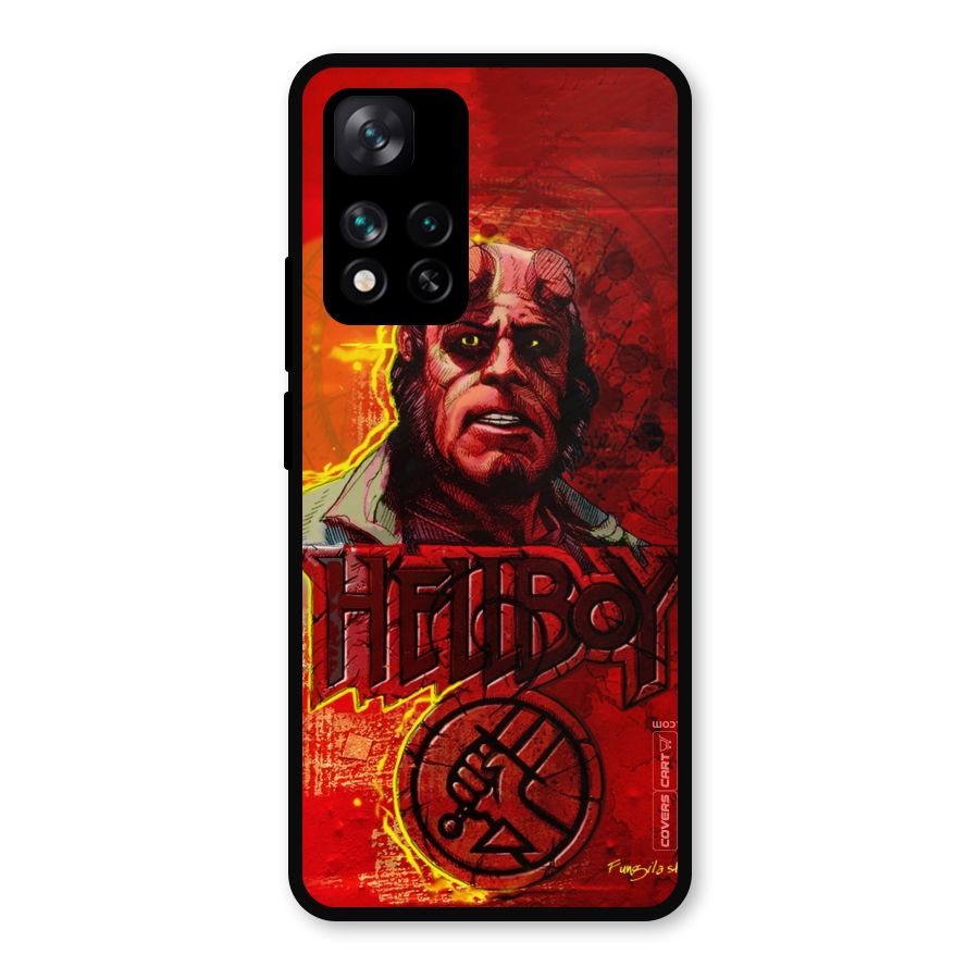Hellboy Artwork Metal Back Case for Xiaomi 11i 5G