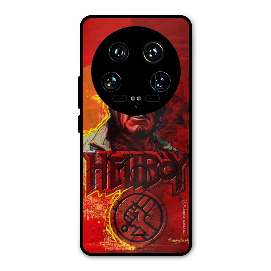Hellboy Artwork Metal Back Case for Xiaomi 14 Ultra