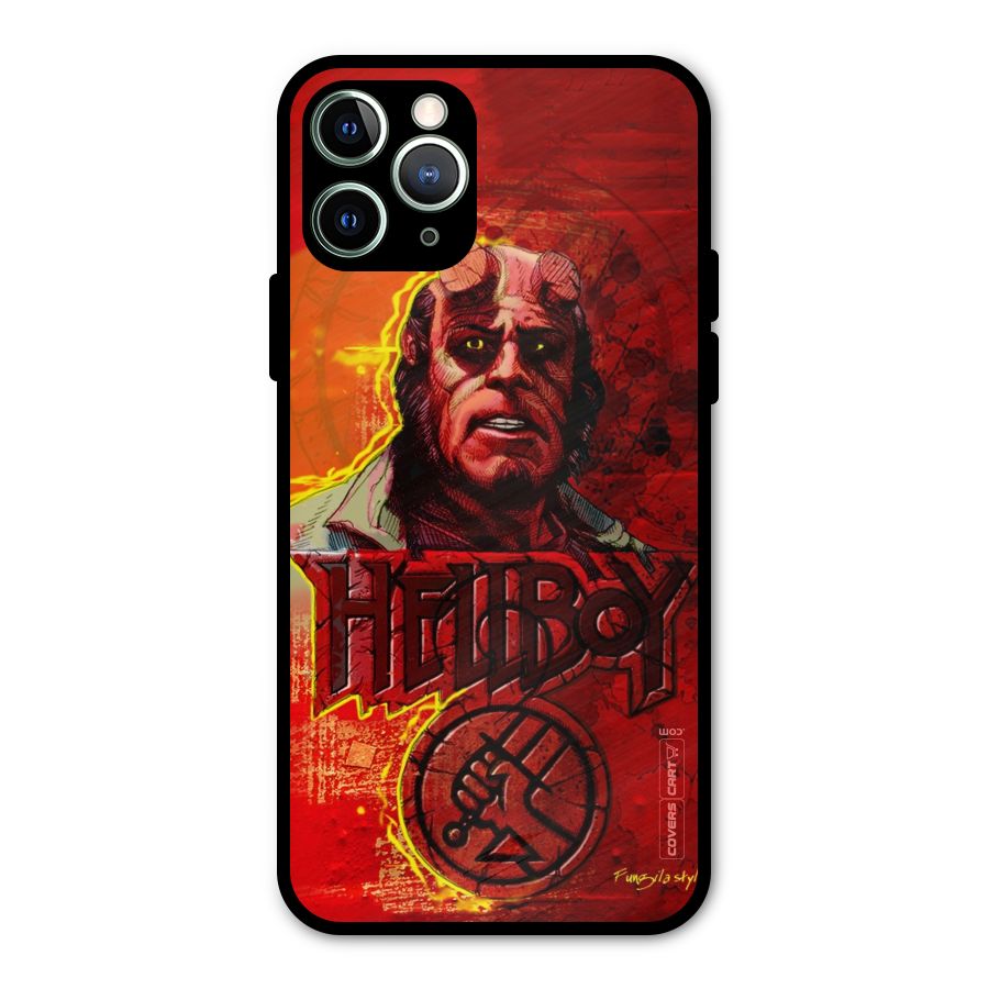 Hellboy Artwork Metal Back Case for iPhone 11 Pro Max
