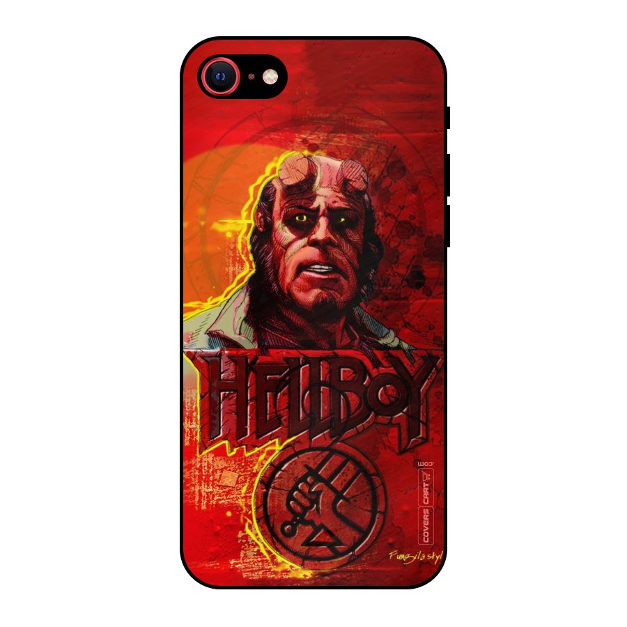 Hellboy Artwork Metal Back Case for iPhone 7
