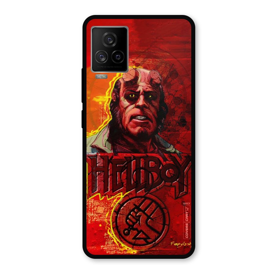 Hellboy Artwork Metal Back Case for iQOO 7 Legend 5G