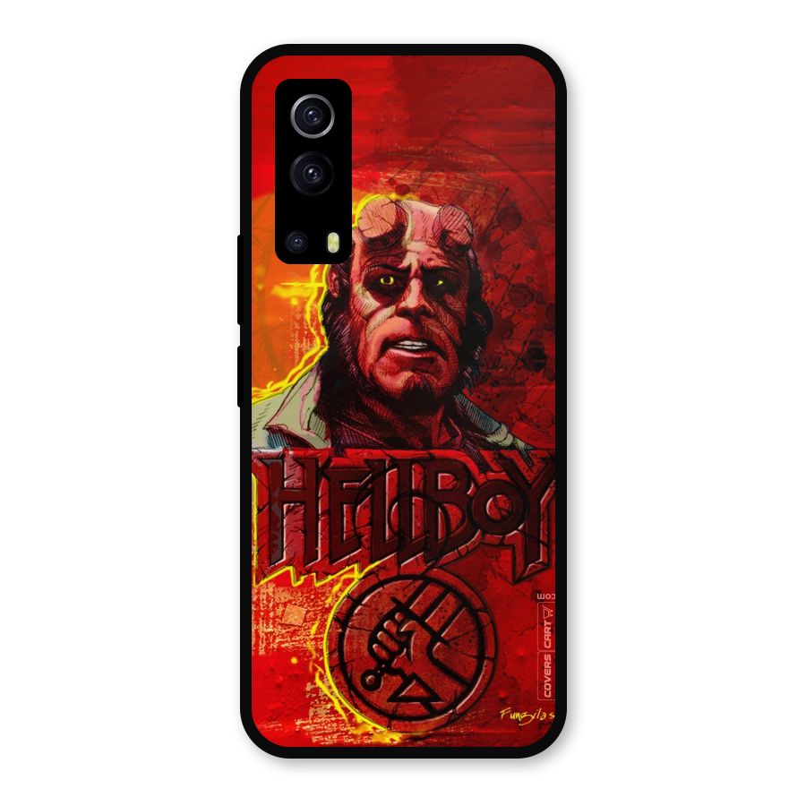 Hellboy Artwork Metal Back Case for iQOO Z3