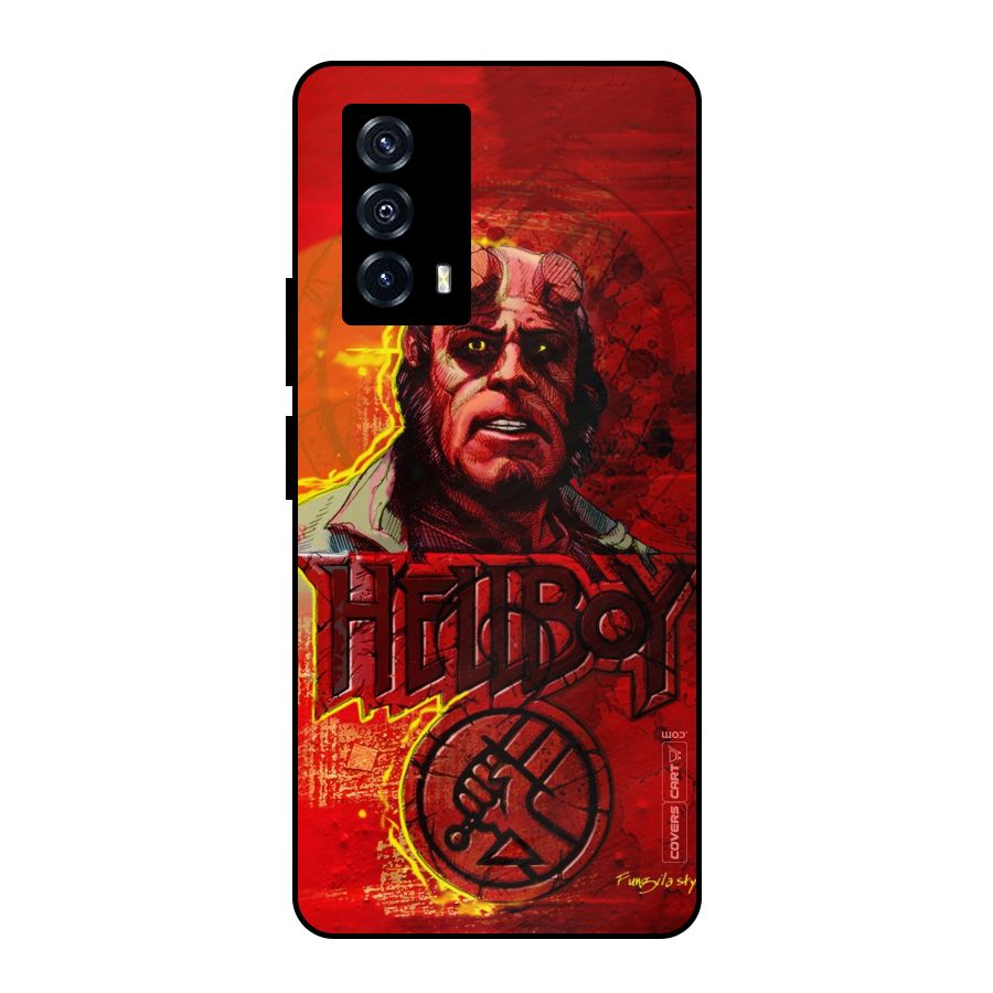 Hellboy Artwork Metal Back Case for iQOO Z5