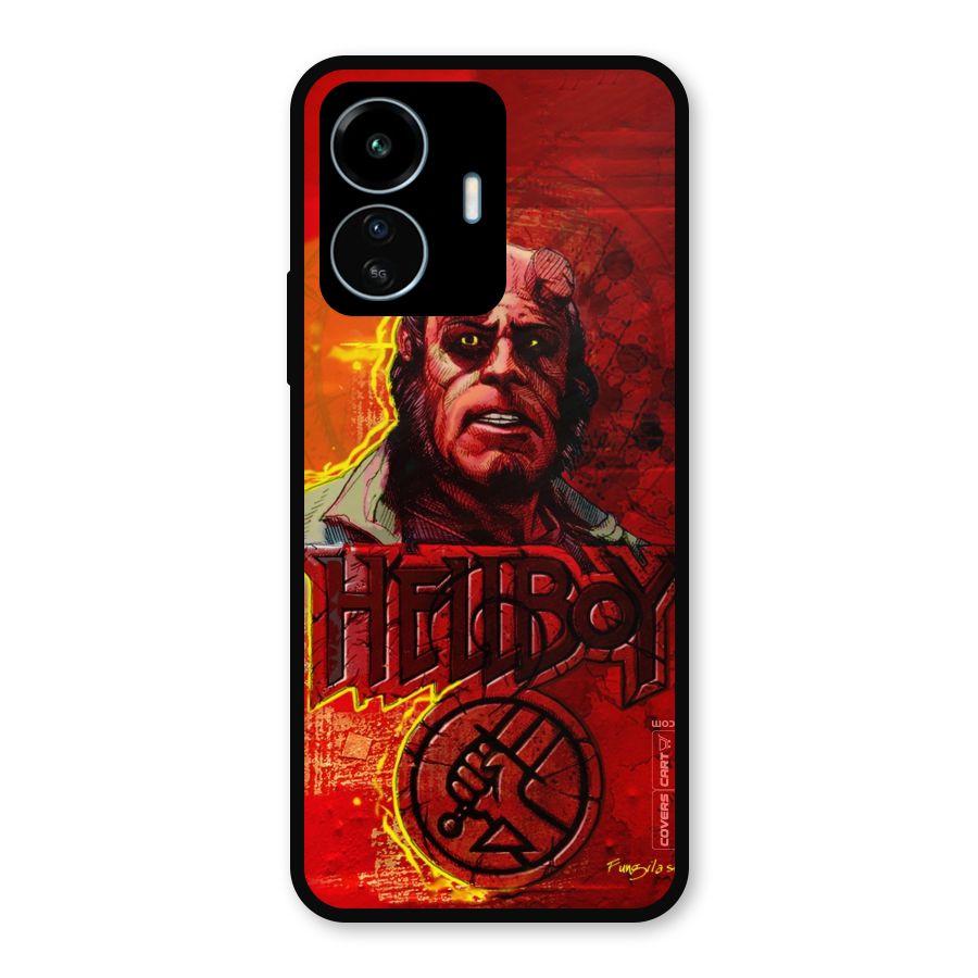 Hellboy Artwork Metal Back Case for vivo iQOO Z6 Lite 5G