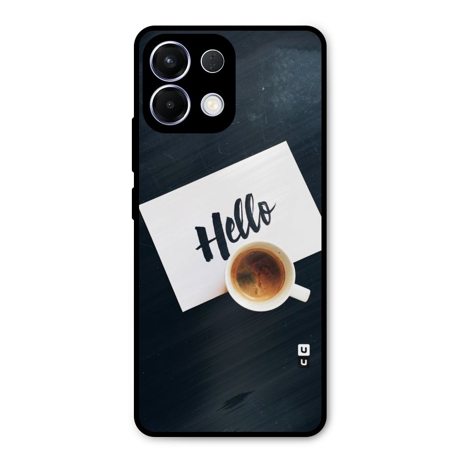 Hello Coffee Metal Back Case for Oppo K13