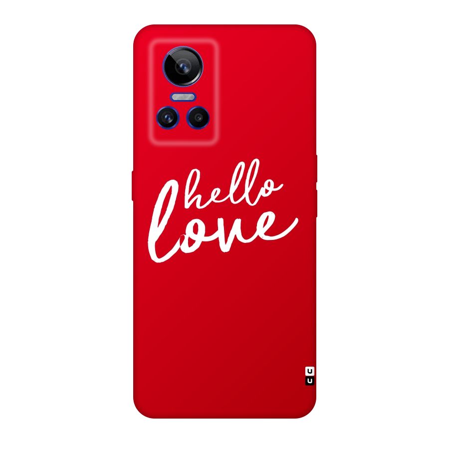 Hello Love Original Polycarbonate Back Case for Realme GT Neo 3