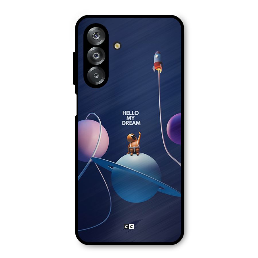 Hello My Dream Metal Back Case for Galaxy A26