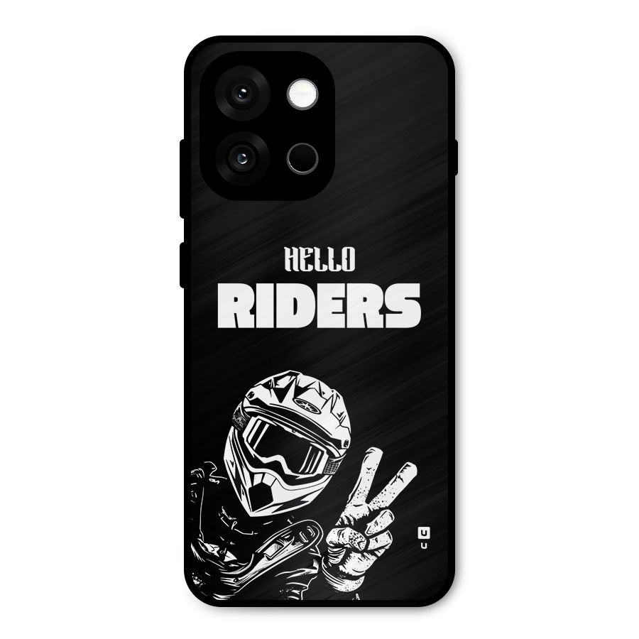 Hello Riders Metal Back Case for OnePlus 13s