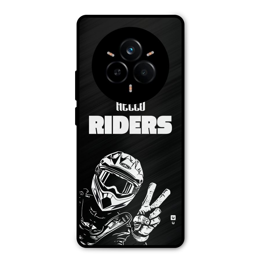 Hello Riders Metal Back Case for Realme 14 Pro