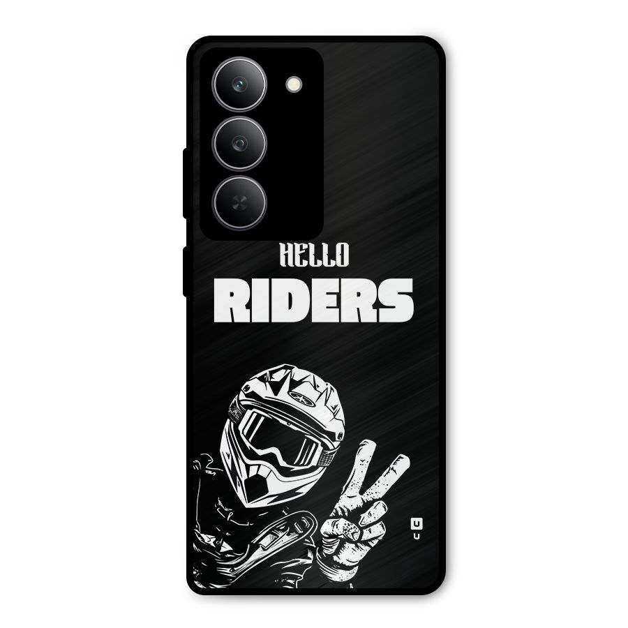 Hello Riders Metal Back Case for Realme P3x