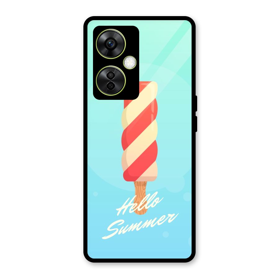 Hello Summer Glass Back Case for OnePlus Nord CE 3 Lite