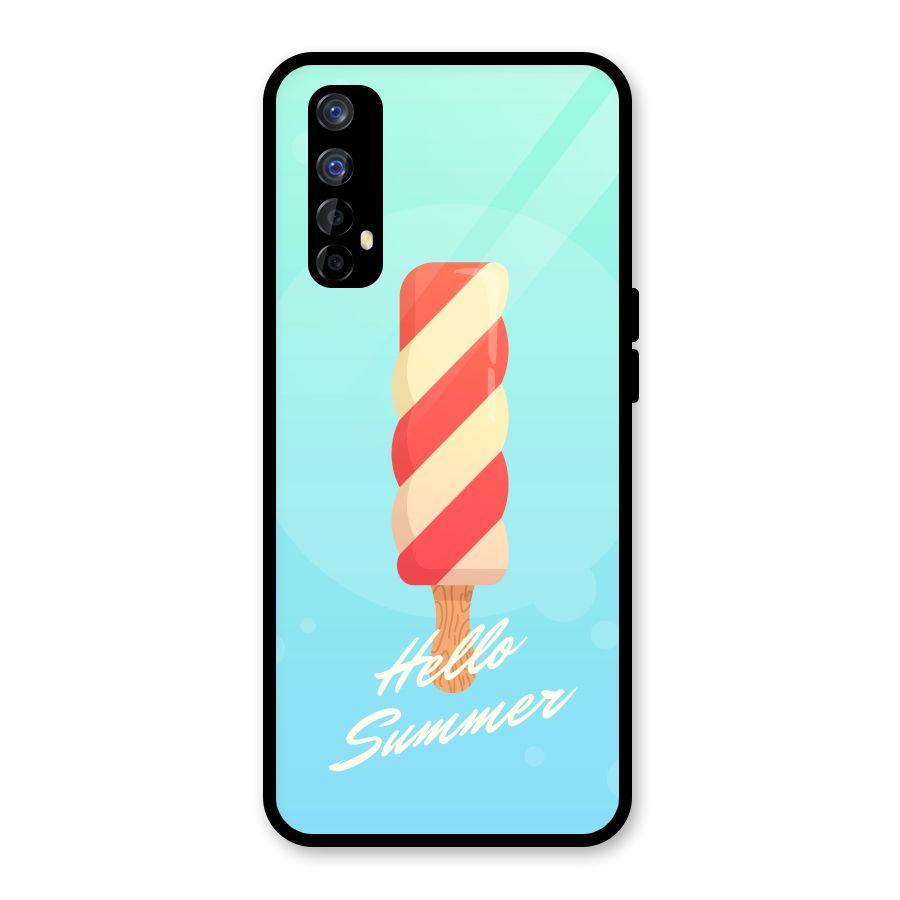 Hello Summer Glass Back Case for Realme Narzo 20 Pro