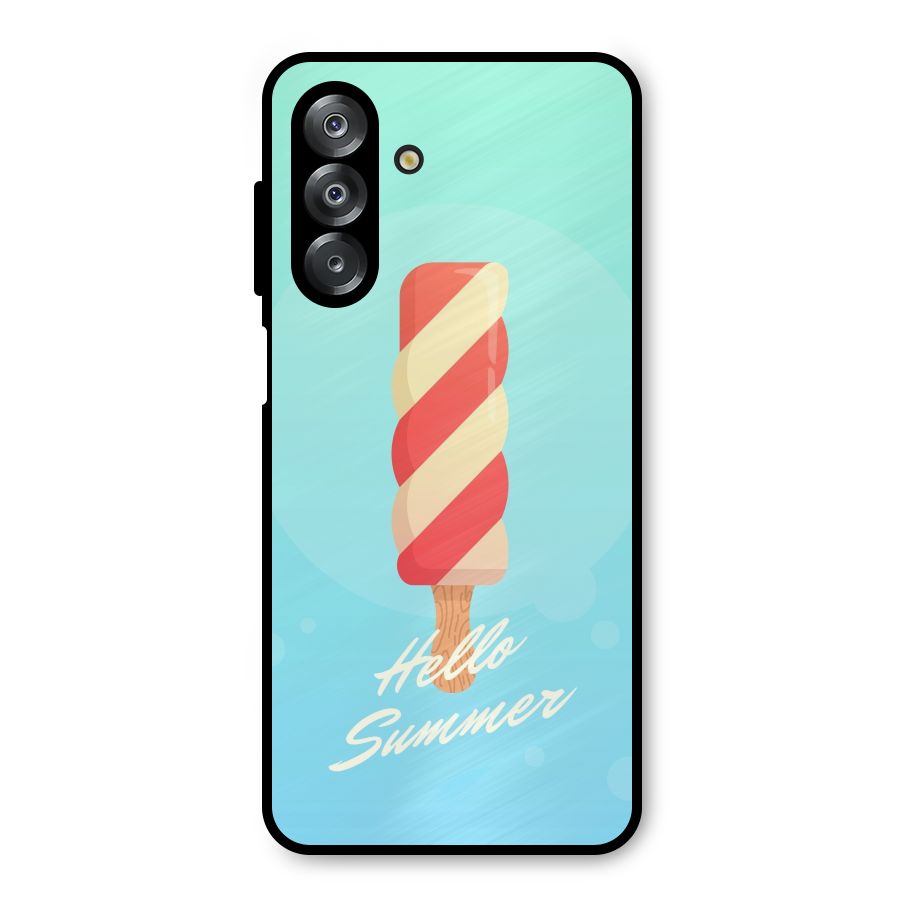 Hello Summer Metal Back Case for Galaxy A26
