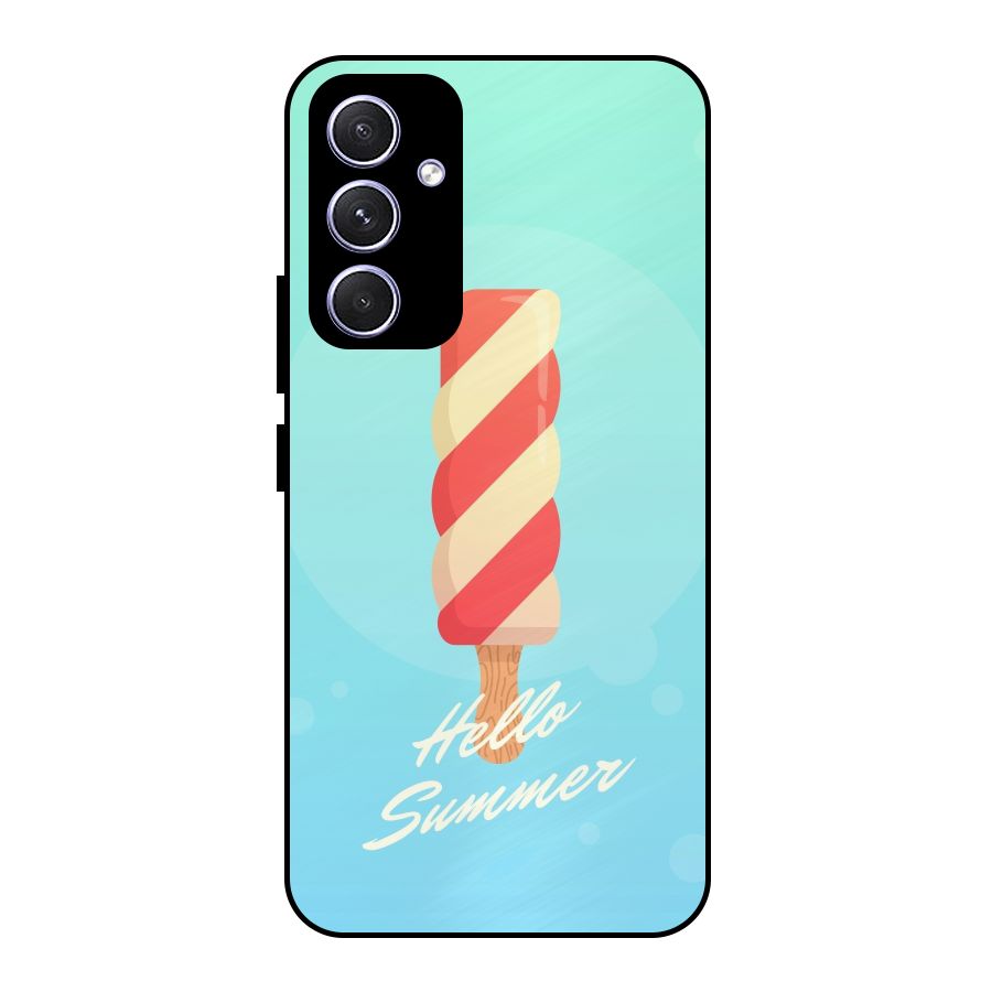 Hello Summer Metal Back Case for Galaxy A54