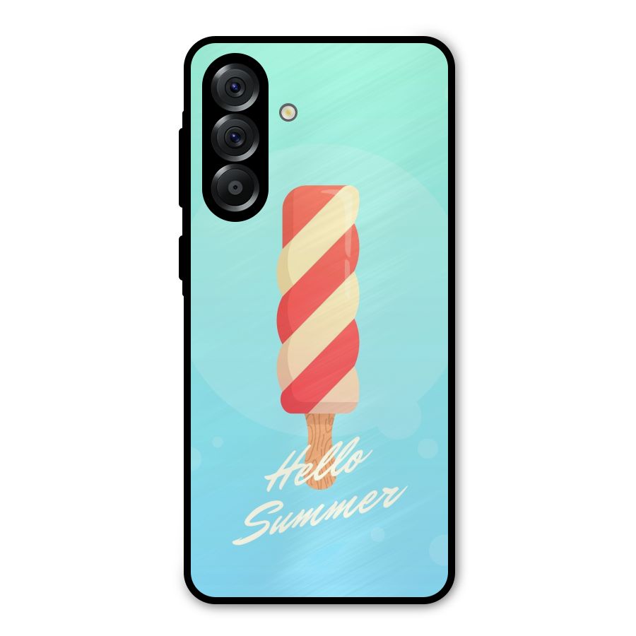 Hello Summer Metal Back Case for Galaxy A56