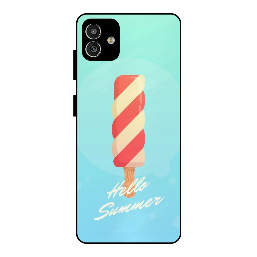 Hello Summer Metal Back Case for Galaxy M13 5G