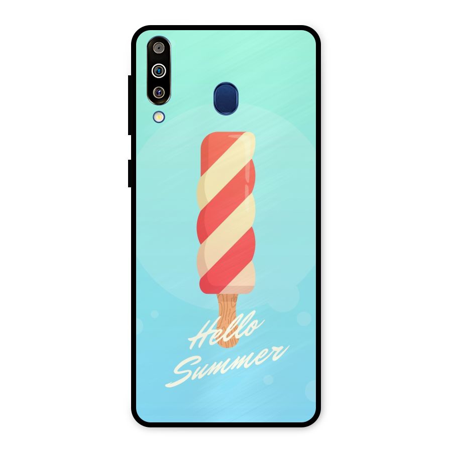 Hello Summer Metal Back Case for Galaxy M30