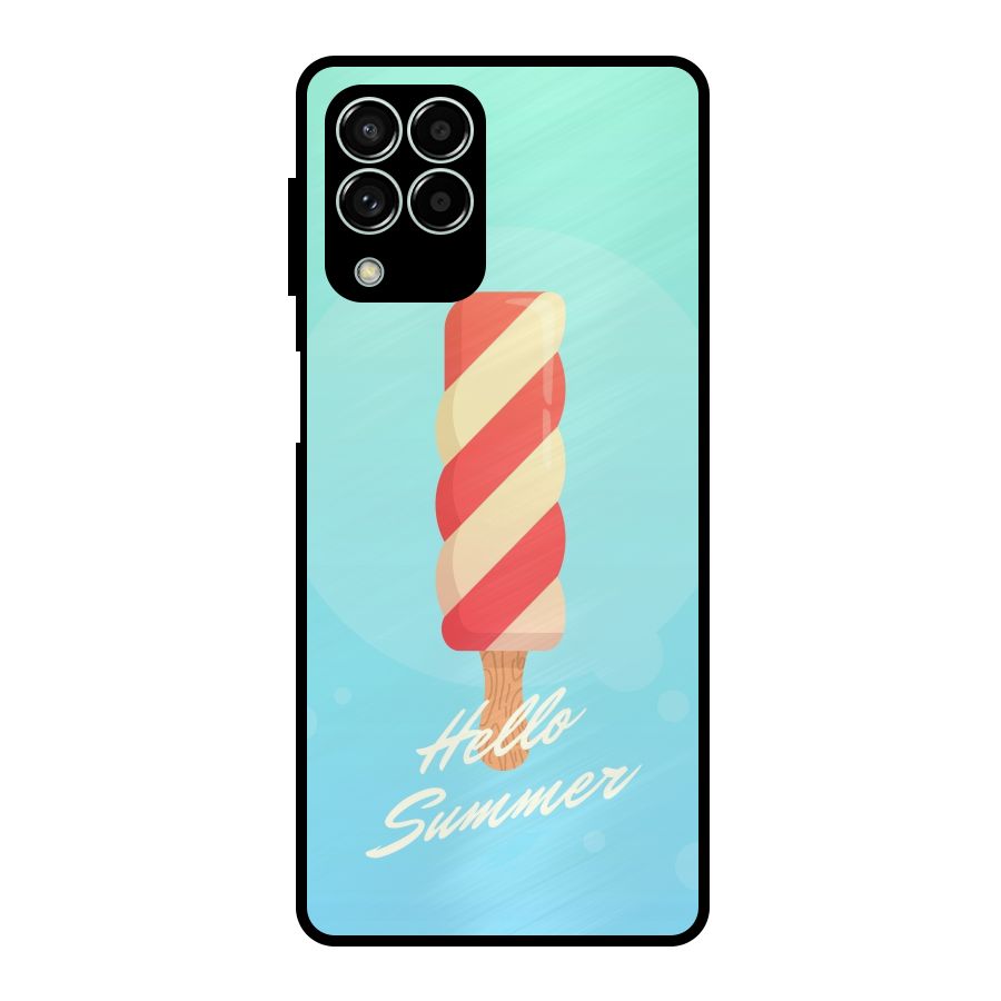 Hello Summer Metal Back Case for Galaxy M33