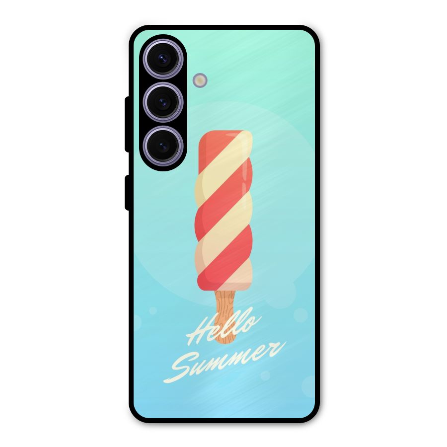 Hello Summer Metal Back Case for Galaxy S24