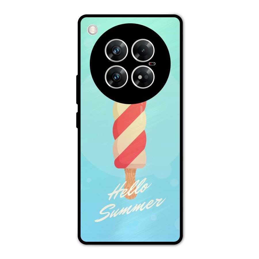 Hello Summer Metal Back Case for Infinix Zero 40 5G