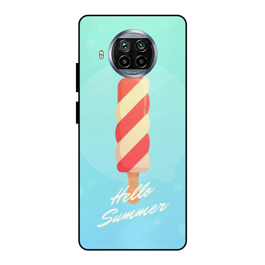 Hello Summer Metal Back Case for Mi 10i