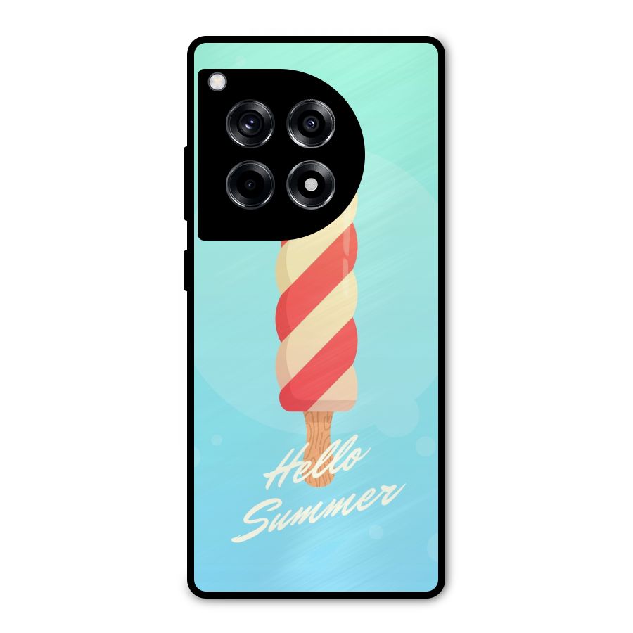 Hello Summer Metal Back Case for OnePlus 12R