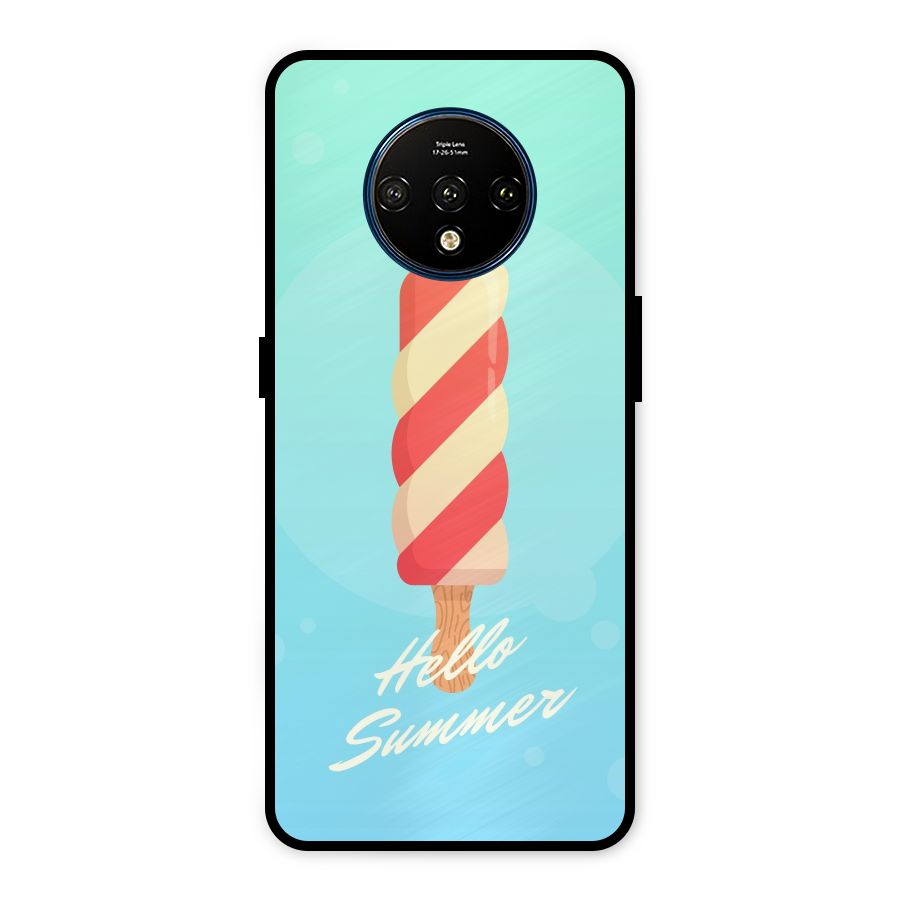 Hello Summer Metal Back Case for OnePlus 7T