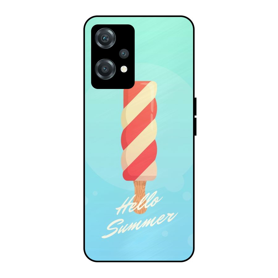 Hello Summer Metal Back Case for OnePlus Nord CE 2 Lite 5G