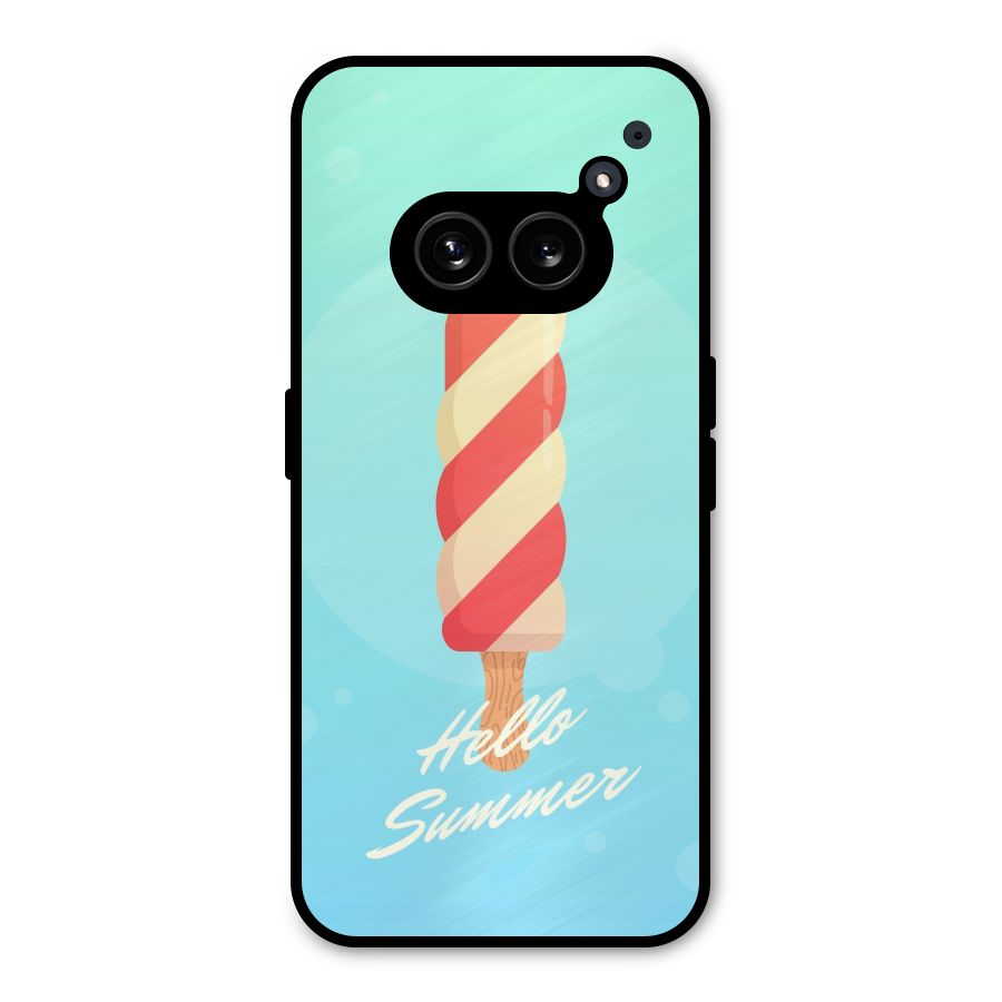 Hello Summer Metal Back Case for Nothing Phone 2a