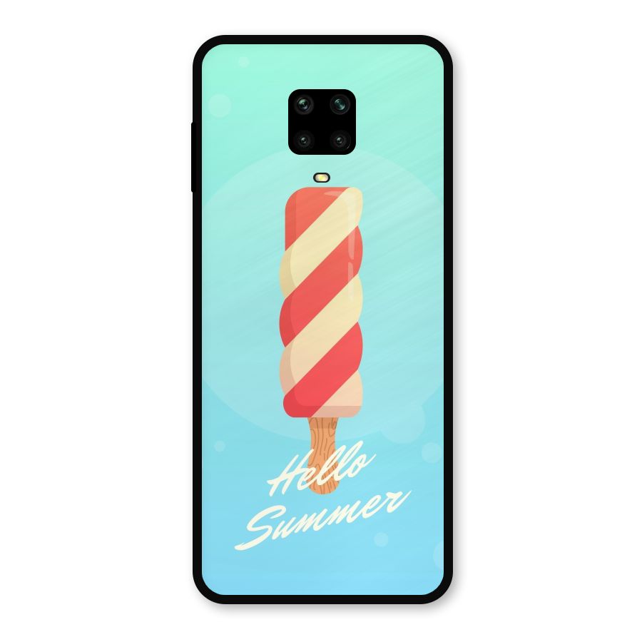 Hello Summer Metal Back Case for Poco M2