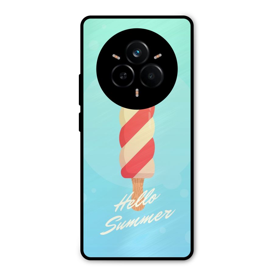Hello Summer Metal Back Case for Realme 14 Pro
